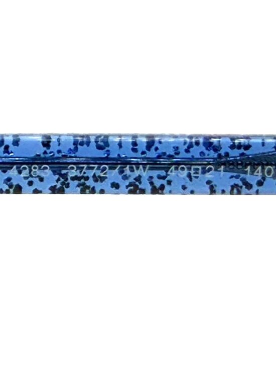 NEW BURBERRY B 4283 3772/1W BLUE GLITTER WOMEN EYEGLASSES 49MM 21 140 main image 5